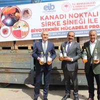 Ege hracat Birlikleri, Kirazda Sirke Sineine Kar 50 Bin Tuzak Kuracak