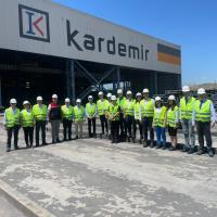 Ege Demir Ve Demird Metaller hracatlar Birlii Ynetim Kurulundan Kardemir elik Aliaa elikhane Tesisine Ziyaret